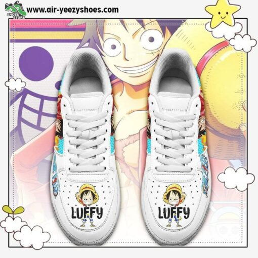 monkey d luffy air sneakers custom anime one piece shoes 2 cstlf2