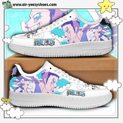 Mr 2 Bon Clay Air Sneakers Custom Anime One Piece Shoes