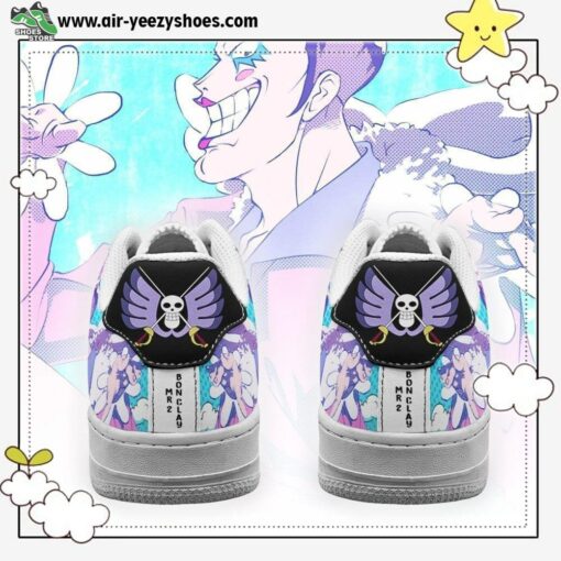Mr 2 Bon Clay Air Sneakers Custom Anime One Piece Shoes