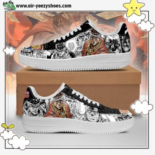 Muhammad Avdol Air Sneakers Manga Style JoJo’s Anime Shoes