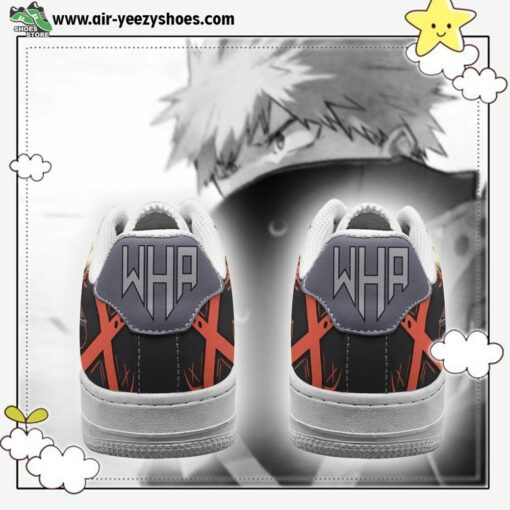 Musketeer Katsuki Bakugo Air Sneakers Custom Anime My Hero Academia Shoes