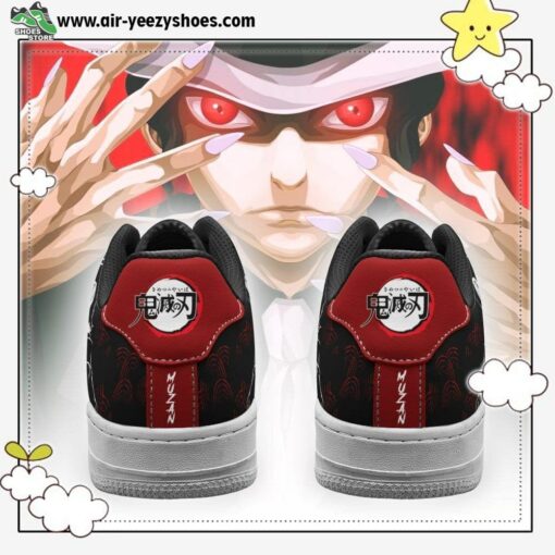 muzan air sneakers custom demon slayer anime shoes fan 3 evudpp