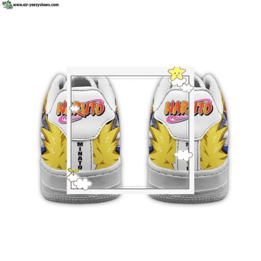 Namikaze Minato Air Sneakers Custom Anime Shoes