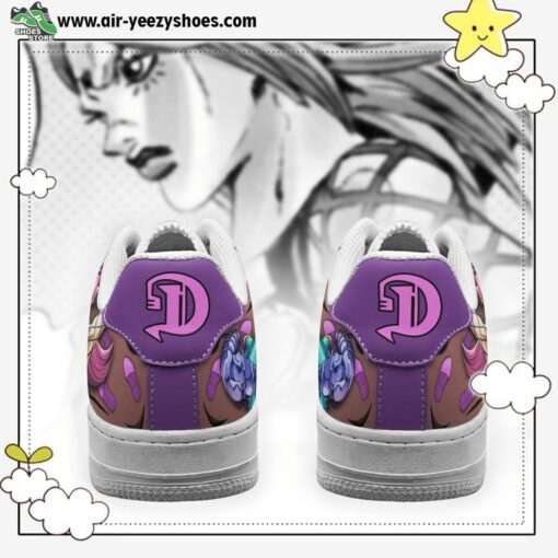 Narciso Anasui Air Sneakers Custom Anime JoJo’s Bizarre Adventure Shoes
