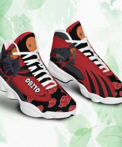 naruto akatsuki obito air jordan 13 sneakers custom anime shoes 1 qzpeoo