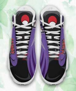naruto uchiha sasuke air jordan 13 sneakers custom anime shoes 2 h0idct