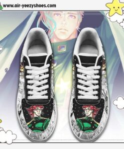 noriaki kakyoin air sneakers manga style jojos anime shoes 2 qcya9k
