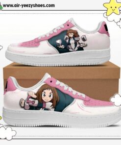 ochaco uraraka air sneakers custom anime my hero academia shoes 1 koun9g