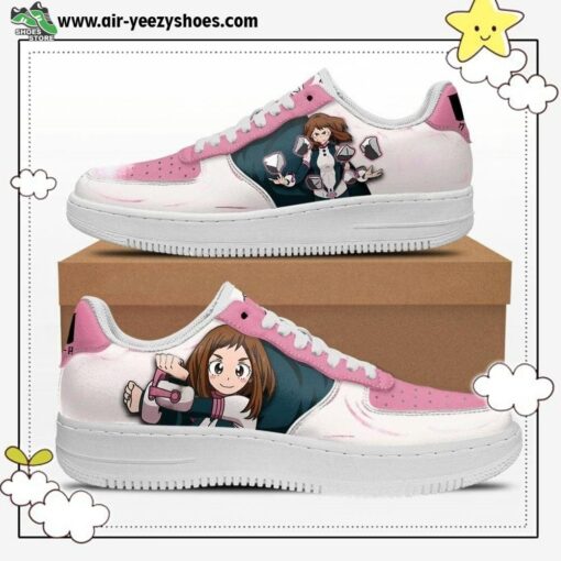 Ochaco Uraraka Air Sneakers Custom Anime My Hero Academia Shoes