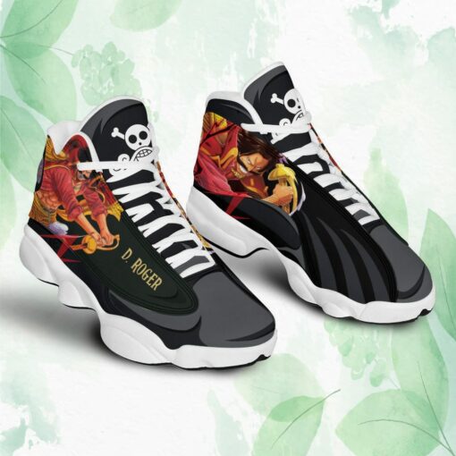 One Piece Gold D. Roger JD13 Sneakers Custom Anime Shoes