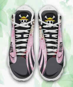 one piece nico robin air jordan 13 sneakers custom animes shoes 2 p73wkz