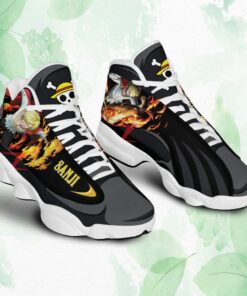 one piece sanji air jordan 13 sneakers custom anime shoes 1 cbecr4