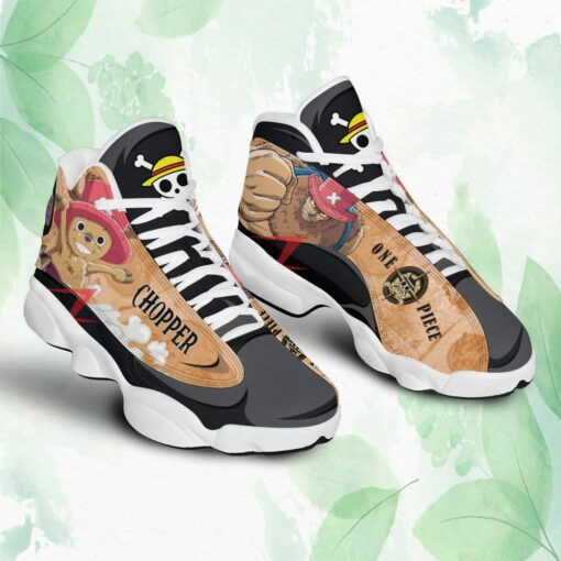 One Piece Tony Chopper Air Jordan 13 Sneakers Custom Anime Shoes