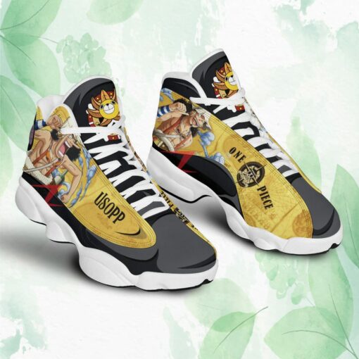 one piece usopp air jordan 13 sneakers custom anime shoes 1 uzbmqj