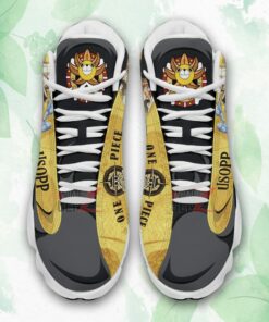 one piece usopp air jordan 13 sneakers custom anime shoes 2 hq2jpz