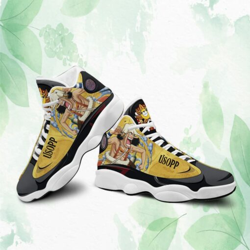 one piece usopp air jordan 13 sneakers custom anime shoes 3 shcxis