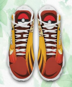 pokemon arcanine air jordan 13 sneakers custom anime shoes 2 pe4l4s