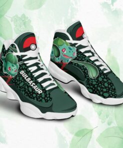 pokemon bulbasaur air jordan 13 sneakers custom anime shoes 1 sc3kwg