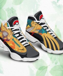 pokemon dragonite air jordan 13 sneakers custom anime shoes 1 ytnlvx