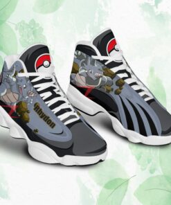 pokemon rhydon air jordan 13 sneakers custom anime shoes 1 bknrmo