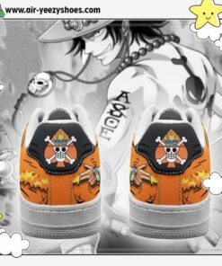 portgas d ace air sneakers custom fire anime one piece shoes 4 somtdt