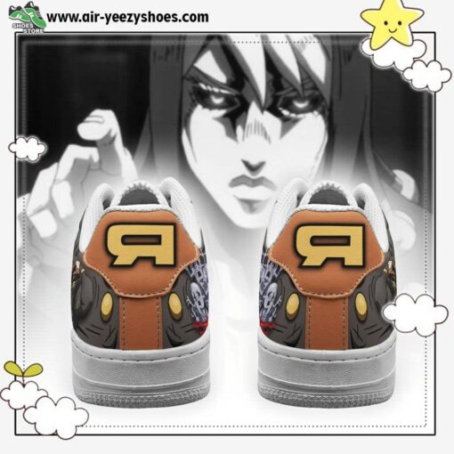 risotto nero air sneakers custom anime jojos bizarre adventure shoes 4 uhpxqe