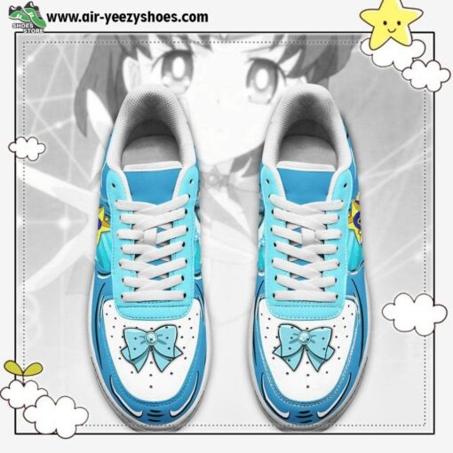 Sailor Mercury Air Sneakers Custom Anime Sailor Shoes