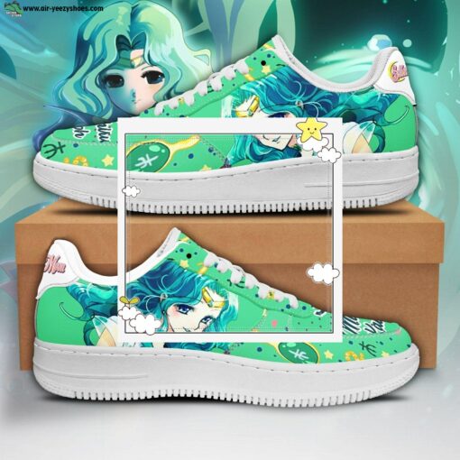 Sailor Neptune Air Sneakers Custom Anime Sailor Moon Shoes