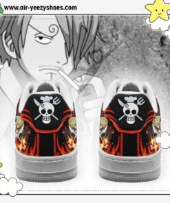 sanji black leg air sneakers custom anime one piece shoes 4 rmexmf