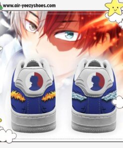shoto todoroki ice and fire air sneakers custom anime my hero academia shoes 4 v9ejrs