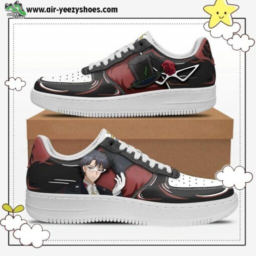 Tuxedo Mask Air Sneakers Custom Sailor Anime Shoes