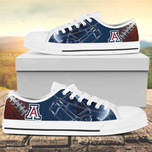 Arizona Wildcats Canvas Low Top Shoes