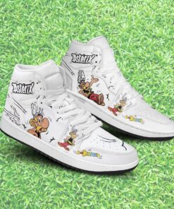 Asterix Jordan 1 High Sneaker Boots Super Heroes Sneakers