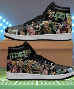 Avenger Loki Jordan 1 High Sneaker Boots