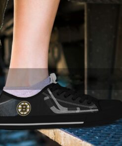 boston bruins canvas low top shoes 3 mlhy6a
