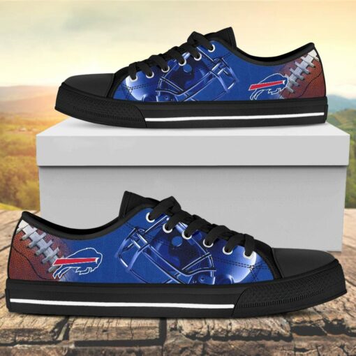 Buffalo Bills Canvas Low Top Shoes