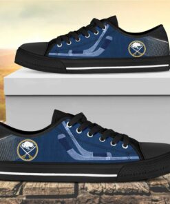 Buffalo Sabres Canvas Low Top Shoes