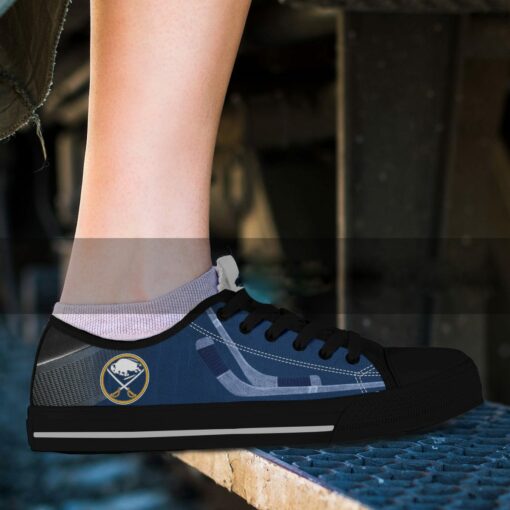 Buffalo Sabres Canvas Low Top Shoes