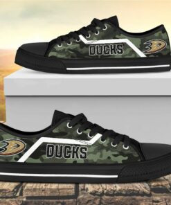 camouflage anaheim ducks canvas low top shoes 2 a5hthe