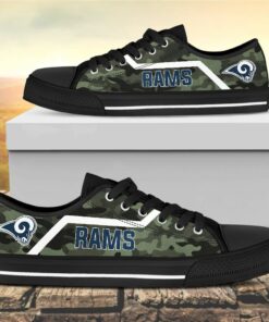 camouflage los angeles rams canvas low top shoes 2 jy9o94