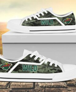 camouflage minnesota wild canvas low top shoes 1 f0v3wm