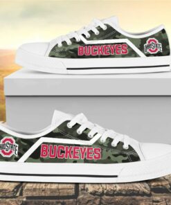 camouflage ohio state buckeyes canvas low top shoes 1 xxytp6