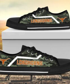 camouflage texas longhorns canvas low top shoes 2 nr9bno