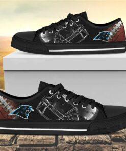 carolina panthers canvas low top shoes 1 knj6rq