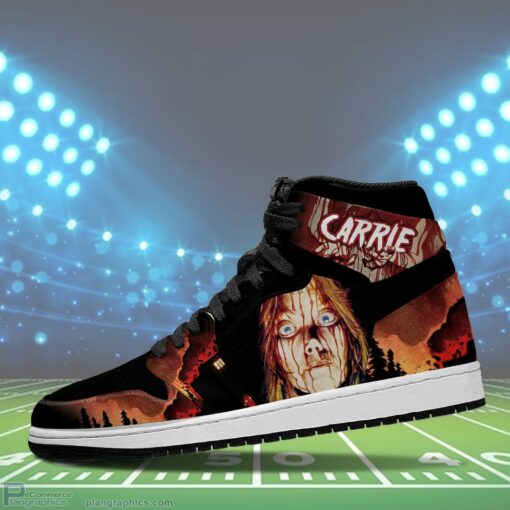 Carrie Jordan 1 High Sneaker Boots Horror Fans Sneakers