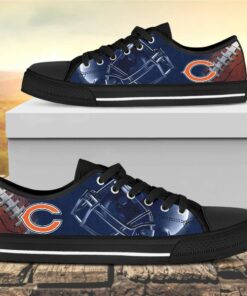 chicago bears canvas low top shoes 1 ompmgp