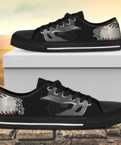 chicago white sox canvas low top shoes 1 rclcof