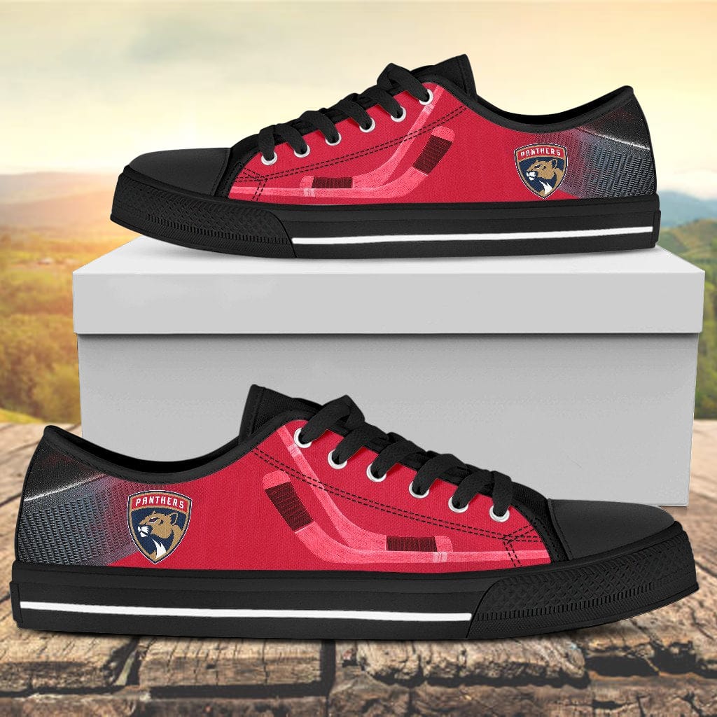 Florida Panthers Canvas Low Top Shoes