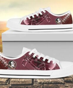 florida state seminoles canvas low top shoes 3 ndol3s