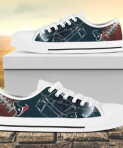 houston texans canvas low top shoes 3 qknebo